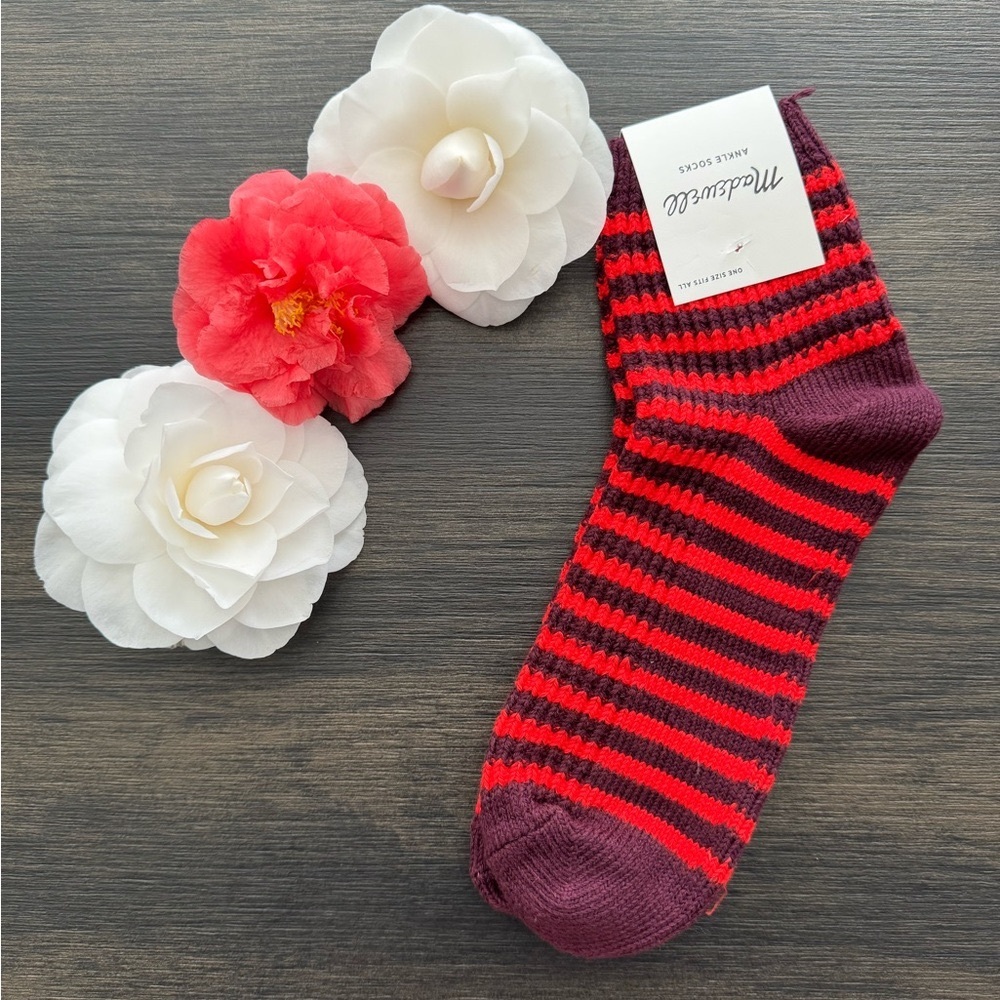 NWT Madewell Waffle-Knit Ankle Socks